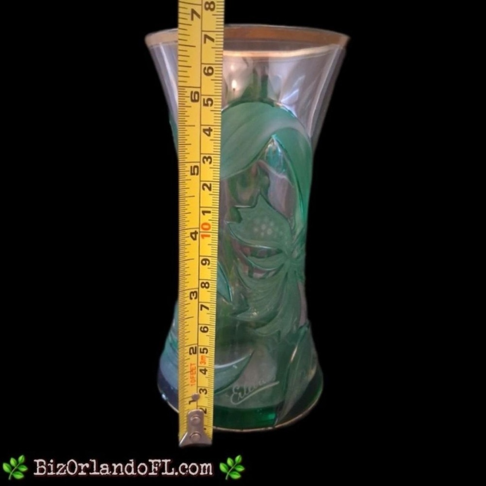 Franz Erlevach Multi-Layered Floral Glass Vase *RARE FIND* - Picture 4 of 11